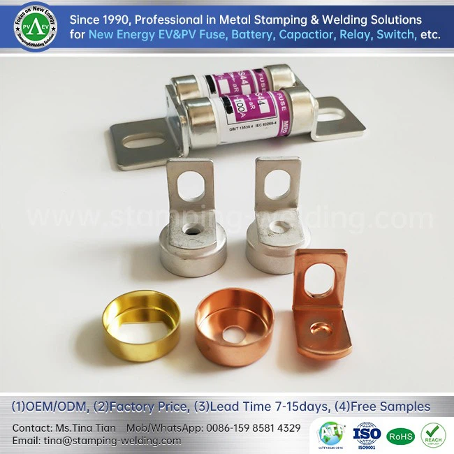 Copper  Contact For Automotive Fuse