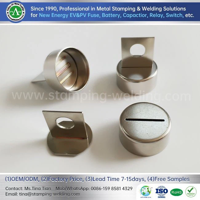 Custom Nickel-Plated EV Copper Cap