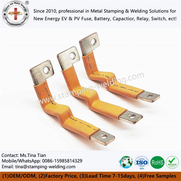 Custom Plastic Dipping Electric Copper Busbar