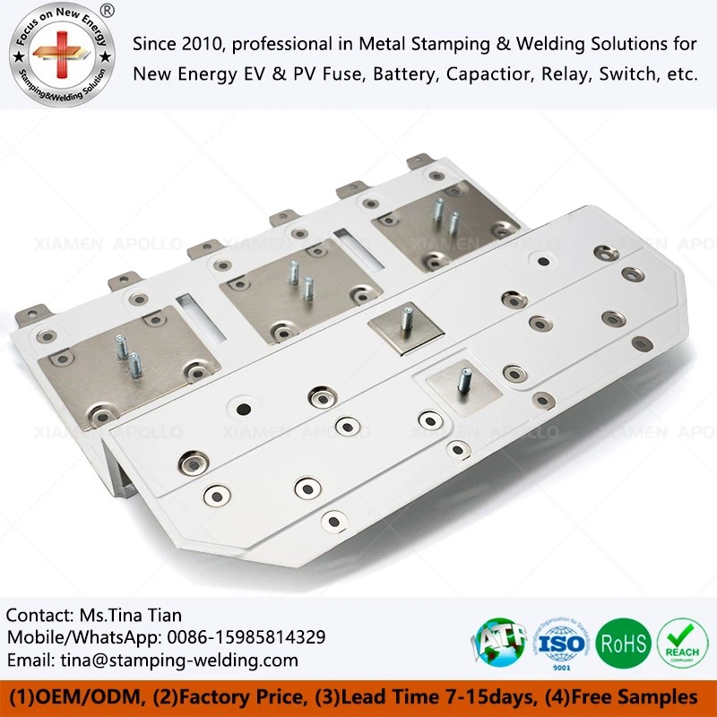 Laminated flexible aluminum busbar