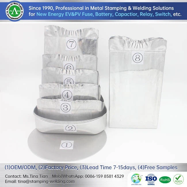 Deep Drawing Stamping Aluminum Battery Case