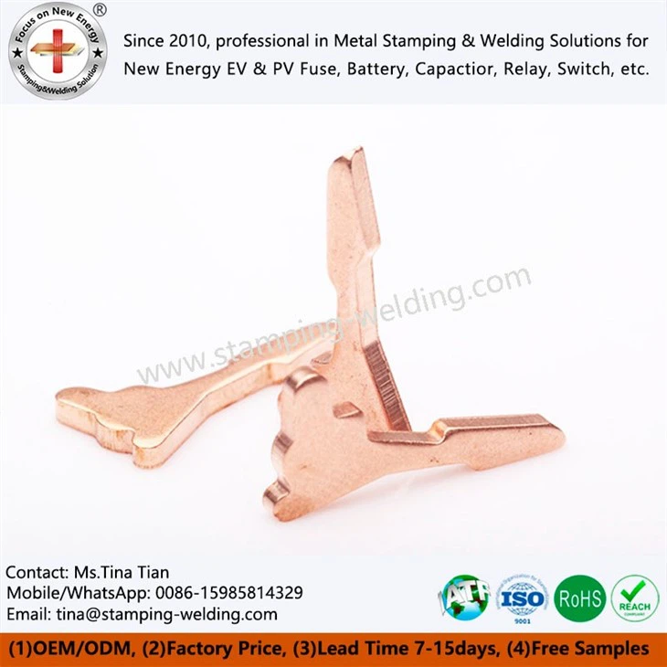 Metal Stamping Parts Electric Copper