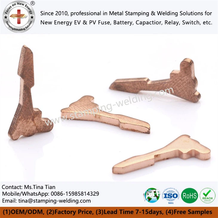 Electric Copper Metal Stamping Parts