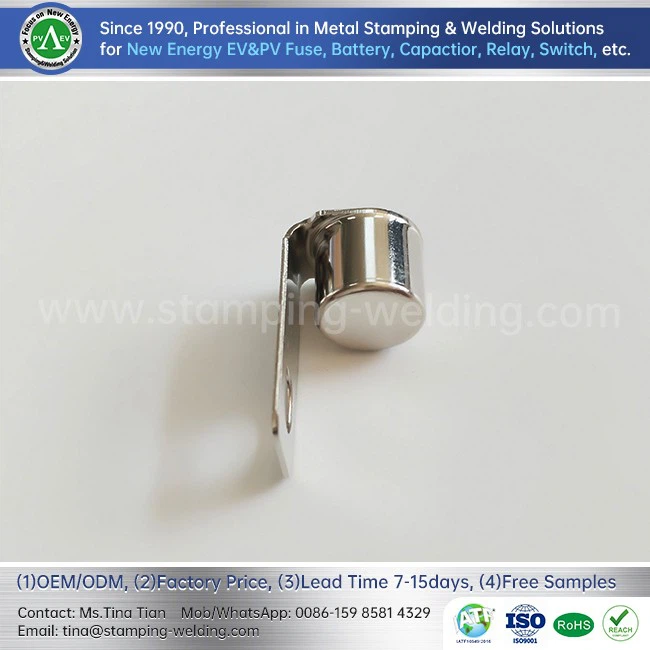 Electroplated Copper Fuse Contact