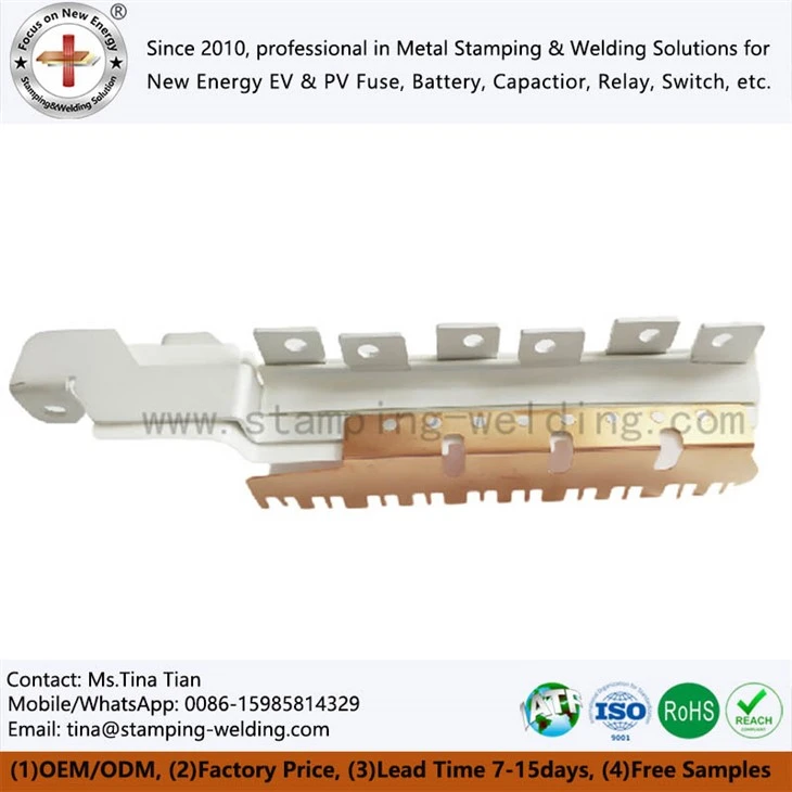 EV Motor Control Unit Film Capacitor Busbar