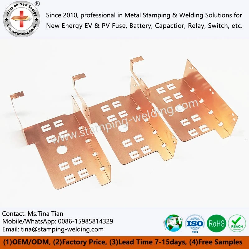 Copper Busbar for Electric Vehicle Capacitors