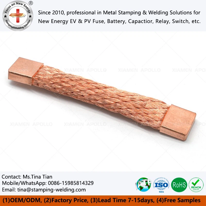 Flexible Copper Braided Connector Bus Bar