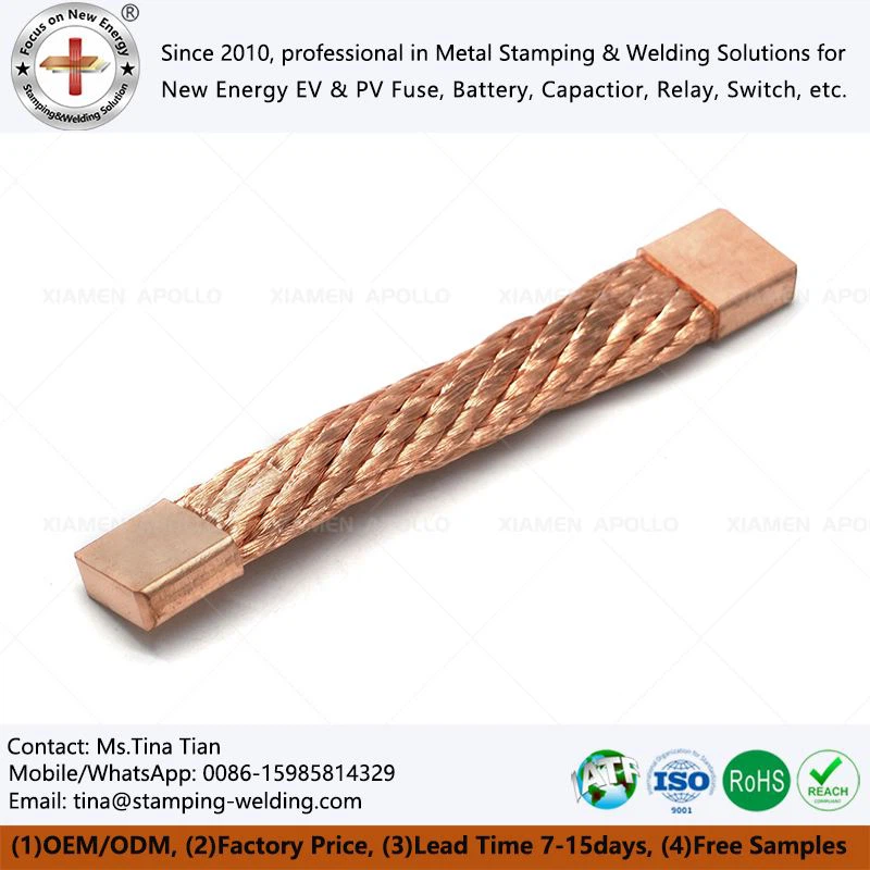 Flexible Copper Braid Connectors