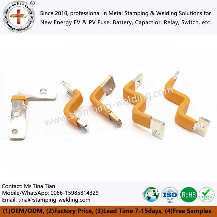 Copper laminated foils connector Copper laminated foils connector