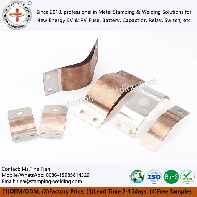 Flexible copper busbars Flexible copper busbars