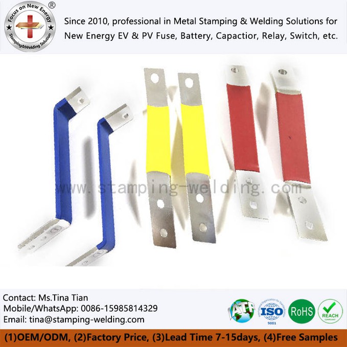 Copper Busbars with Epoxy Powder Insulation Copper Busbars with Epoxy Powder Insulation