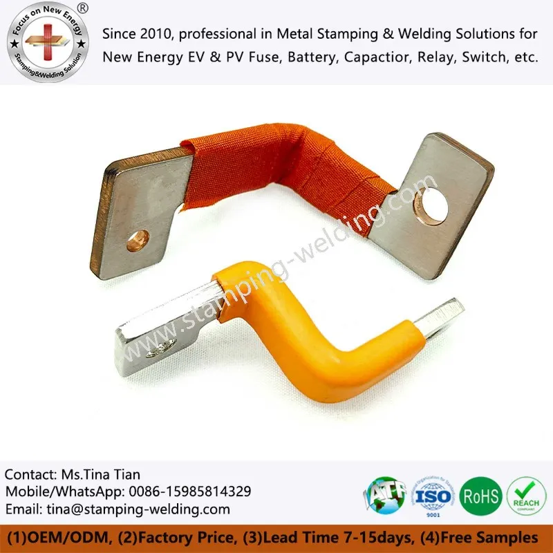 Copper Foil Flexible Busbars Copper Foil Flexible Busbars