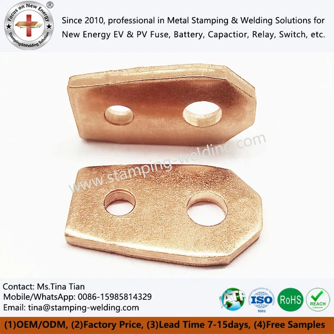 Precision copper stamped parts Precision copper stamped parts
