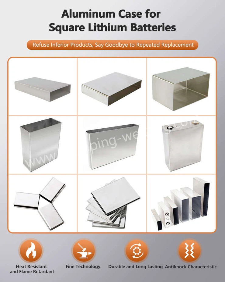 The collection of New energy aluminum battery cases The collection of New energy aluminum battery cases