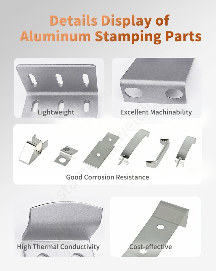 Details display of Aluminum photovoltaic bracket accessories Details display of Aluminum photovoltaic bracket accessories