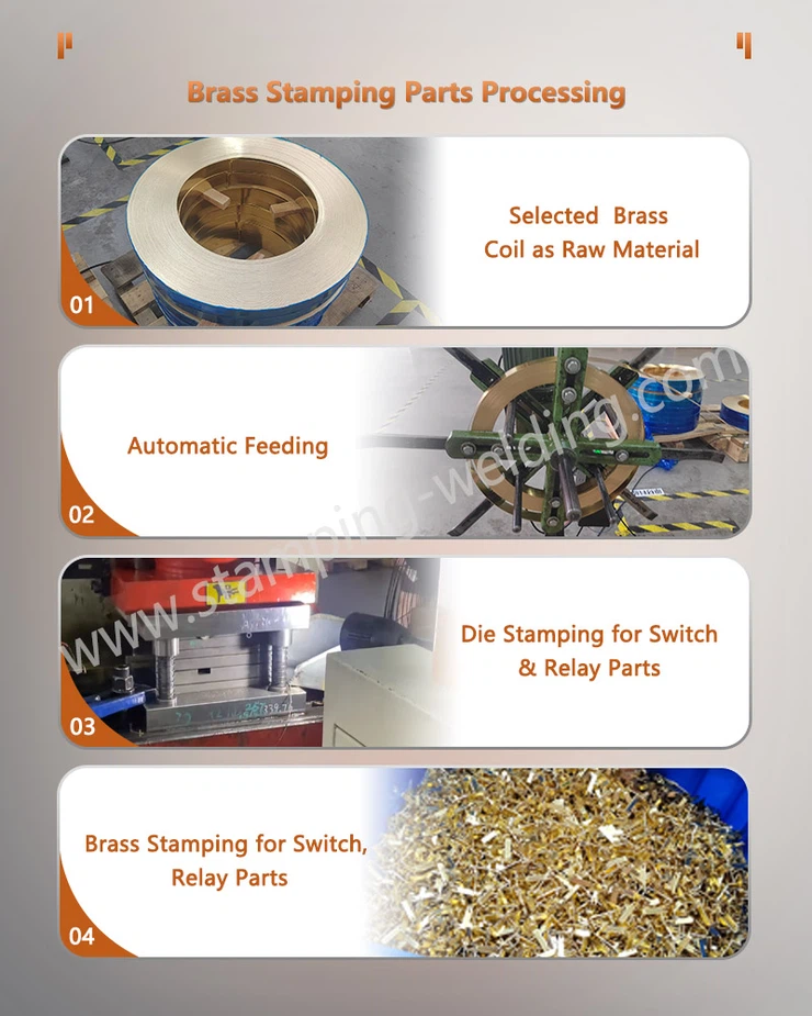 Production process of Sheet metal brass stamping Production process of Sheet metal brass stamping