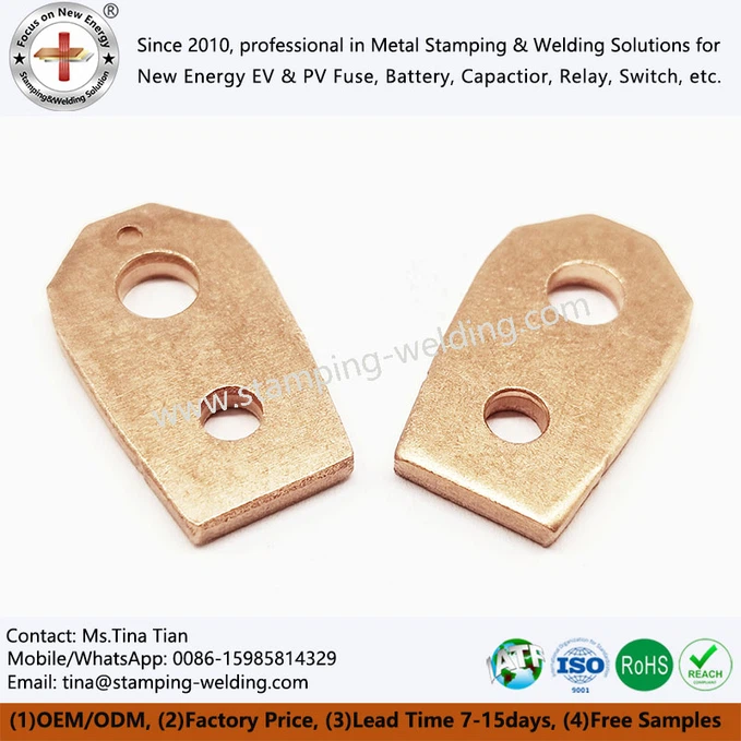 Copper sheet stamping Copper sheet stamping