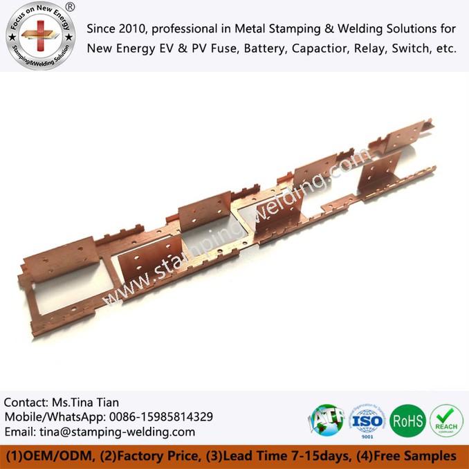Film Capacitor Copper Busbar for Electric Vehicles Film Capacitor Copper Busbar for Electric Vehicles
