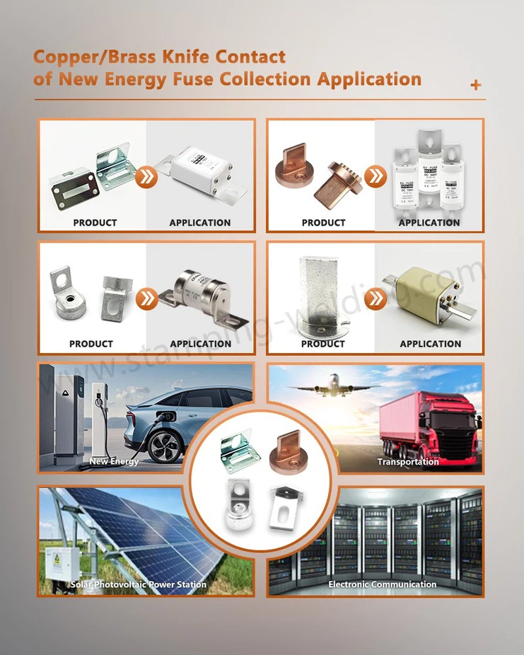 Applications of Copper blade for fast fuse Applications of Copper blade for fast fuse