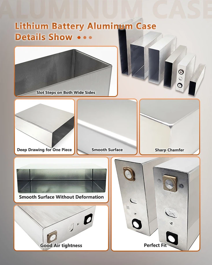 Lithium-ion Battery Aluminum Shell Details Show Lithium-ion Battery Aluminum Shell Details Show