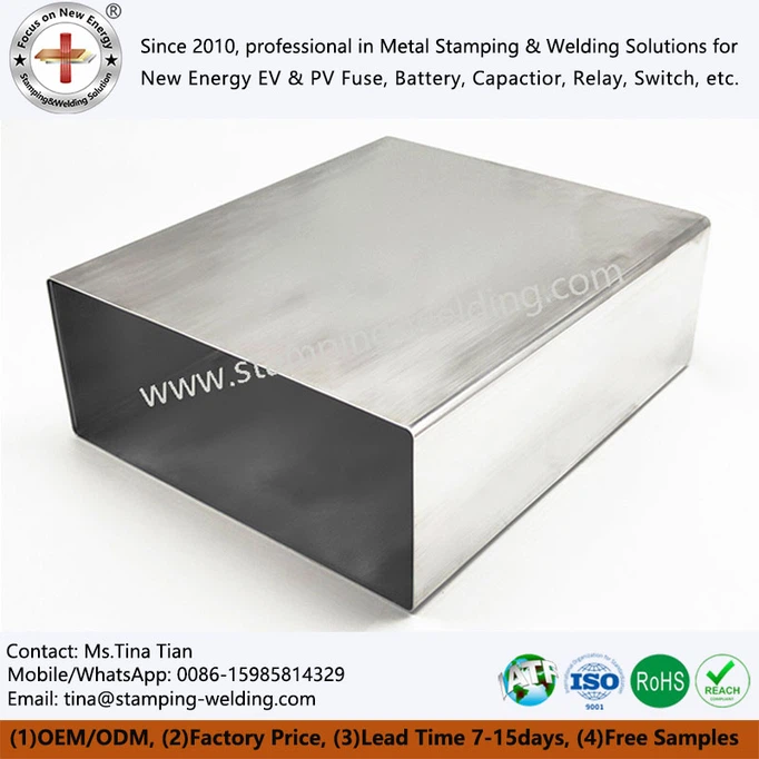 Aluminum prismatic casing Aluminum prismatic casing