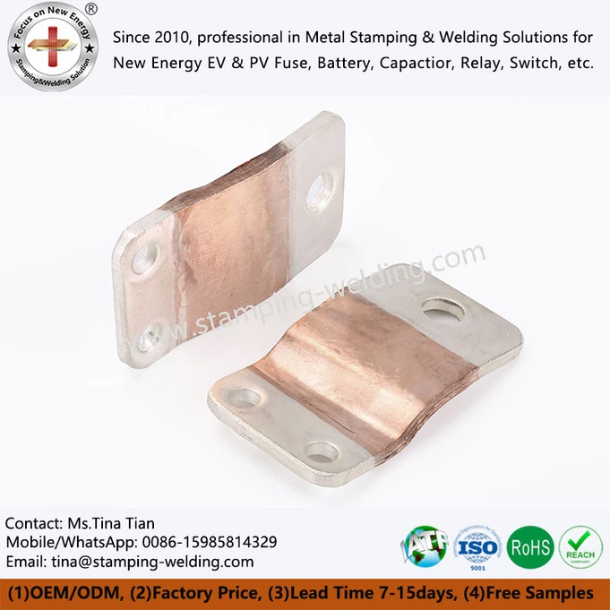 Multilayer Copper Foils Flexible BusBars Multilayer Copper Foils Flexible BusBars