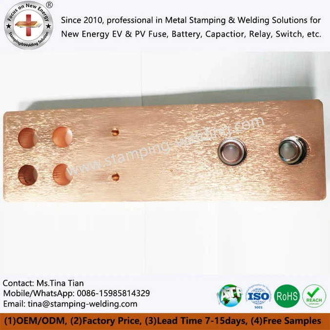 Copper Grounding Busbar Copper Grounding Busbar