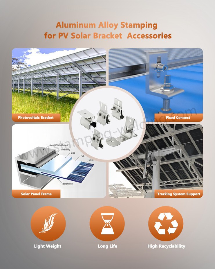 Applications of Aluminum photovoltaic bracket accessories Applications of Aluminum photovoltaic bracket accessories
