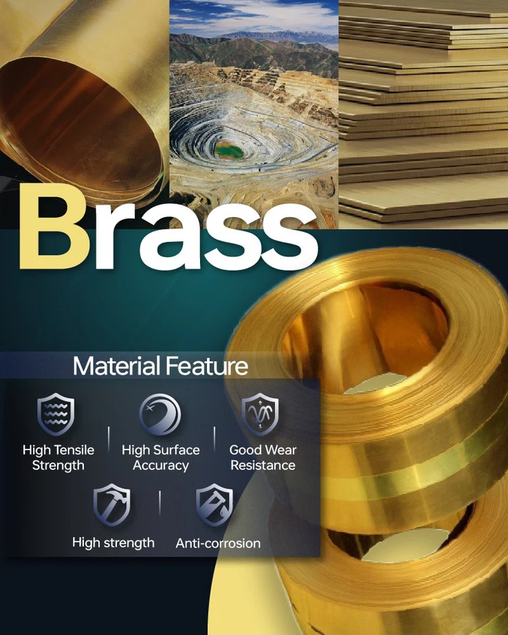 Material of Electrical brass switch socket part Material of Electrical brass switch socket part