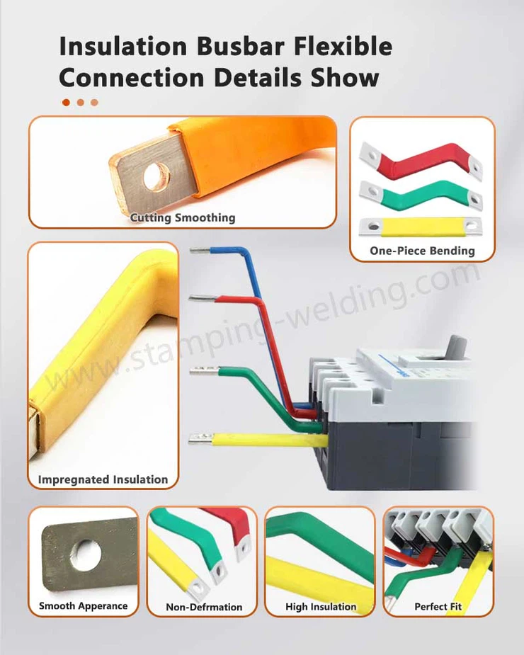 Busbar heat shrink insulated tube details show Busbar heat shrink insulated tube details show