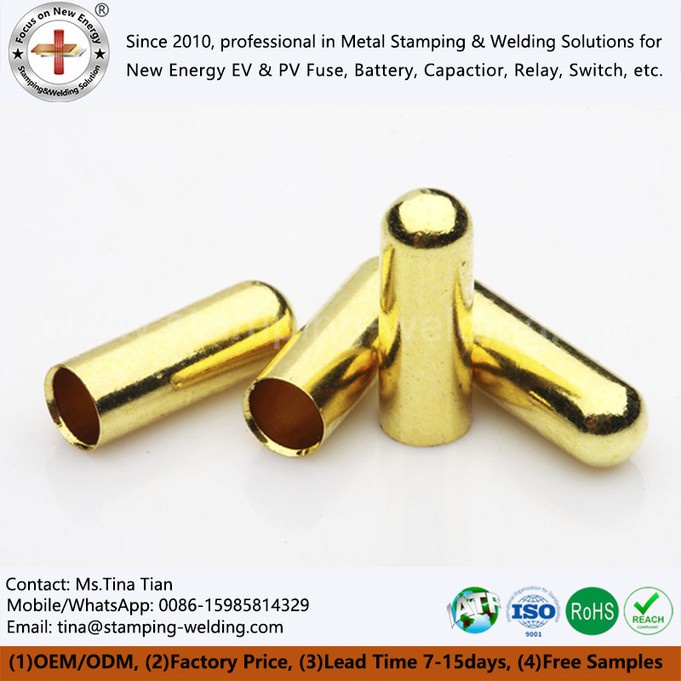 Brass Sheet Metal Parts Terminal Brass Sheet Metal Parts Terminal