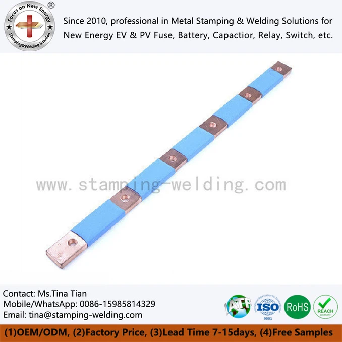 Insulated Flexible Busbar With PVC Insulation Insulated Flexible Busbar With PVC Insulation