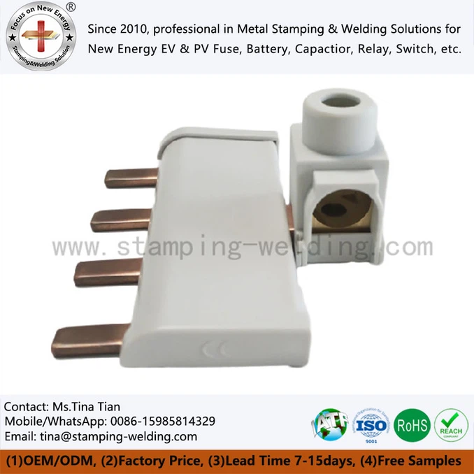 Busbar with Pins for Circuit Breaker Busbar with Pins for Circuit Breaker