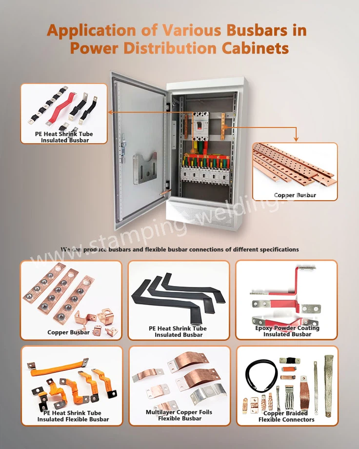 Application of Various Busbars in Power Distribution Cabinets Application of Various Busbars in Power Distribution Cabinets