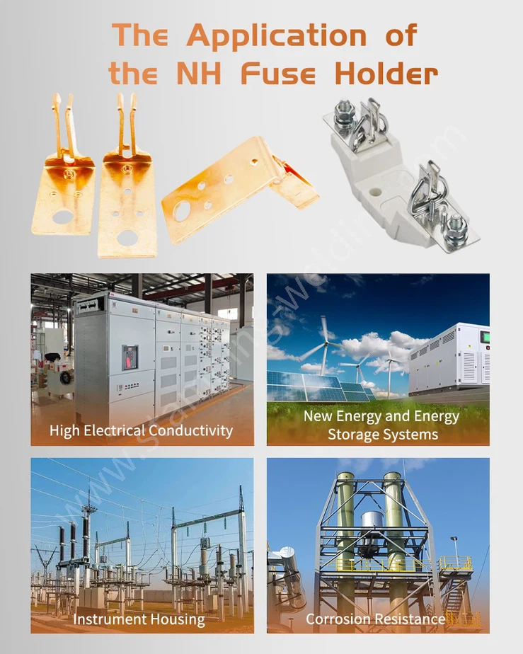The Application of Copper Holder for Fuse Bases The Application of Copper Holder for Fuse Bases