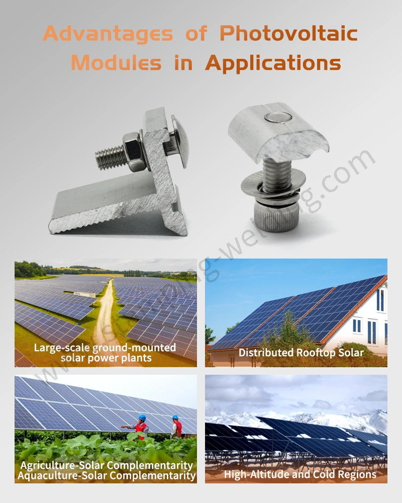 application of Aluminum Photovoltaic Bracket Accessories application of Aluminum Photovoltaic Bracket Accessories