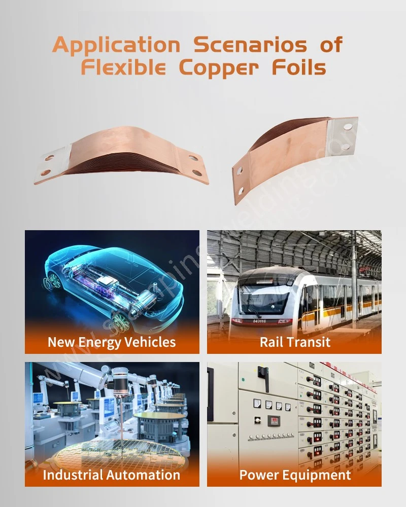 Application scenarios of Copper Foil Multi-Layer Welding Busbar Application scenarios of Copper Foil Multi-Layer Welding Busbar