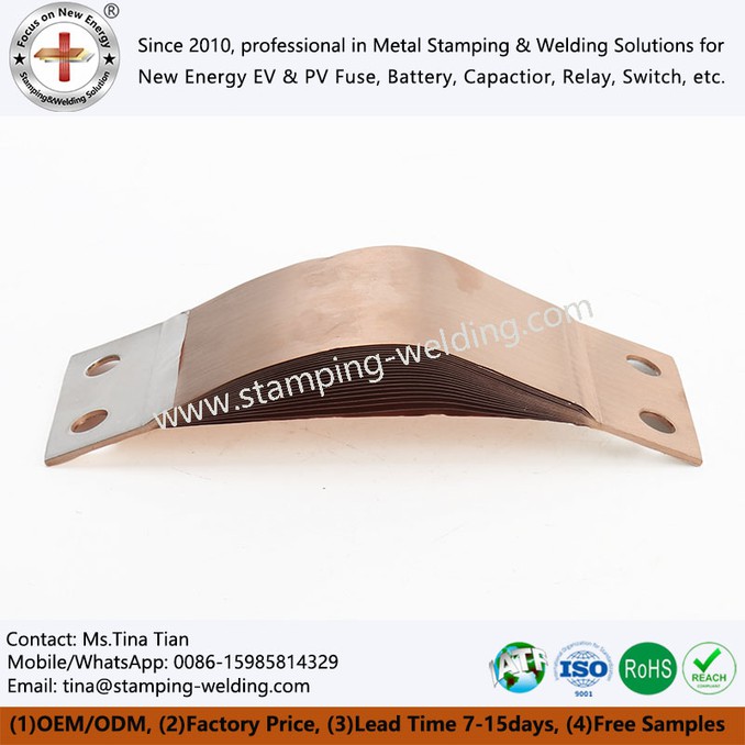 Flexible copper laminated busbar Flexible copper laminated busbar