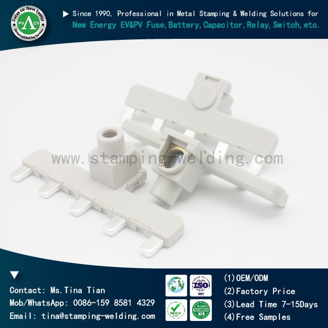 Injection Molded 5-pin Busbars