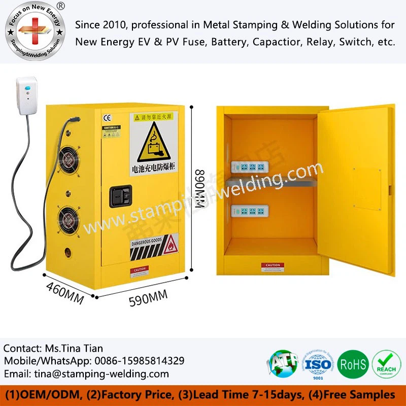 Lithium Ion Battery Charging Cabinet