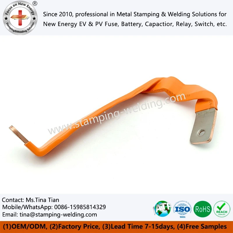 Copper Foil Flexible Busbar For Rail Transit