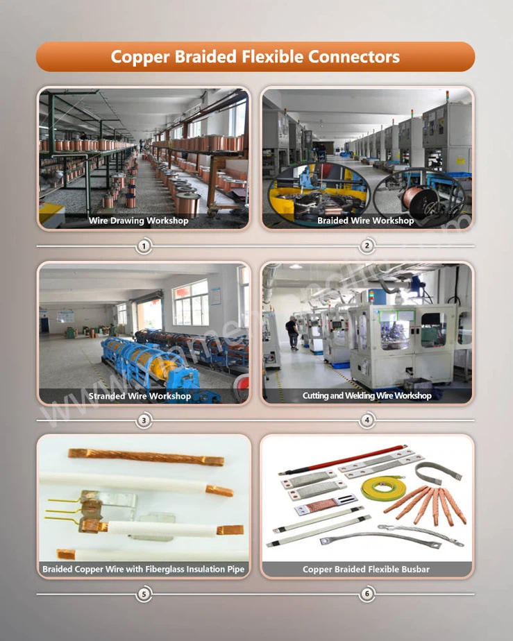 Production Process Of Copper Braided Flexible Connectors Production Process Of Copper Braided Flexible Connectors