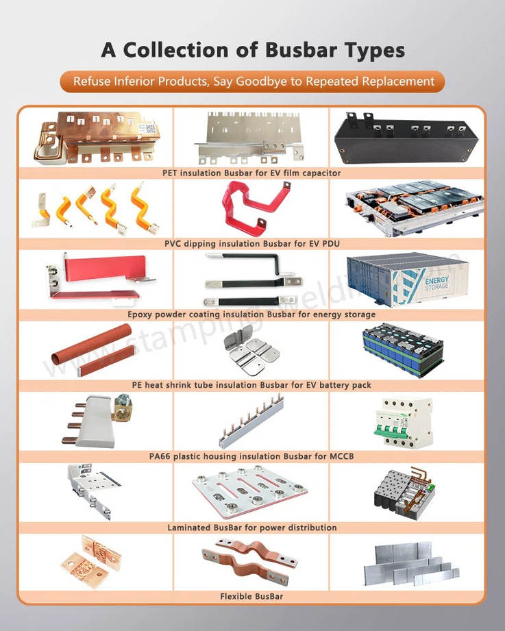 A Collection of Busbar Types including Epoxy Powder Coating Insulated Busbar A Collection of Busbar Types including Epoxy Powder Coating Insulated Busbar