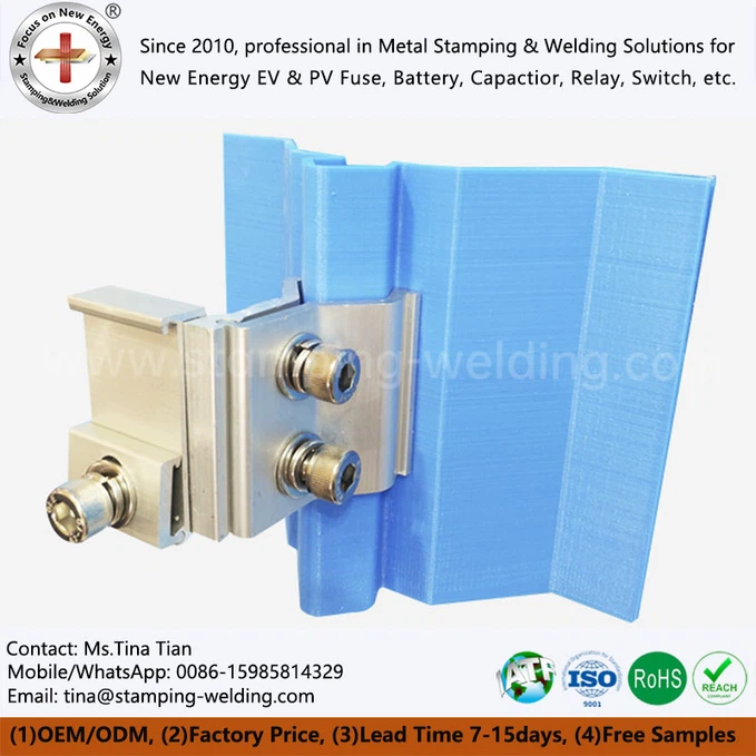 solar panel aluminum alloy clamps solar panel aluminum alloy clamps
