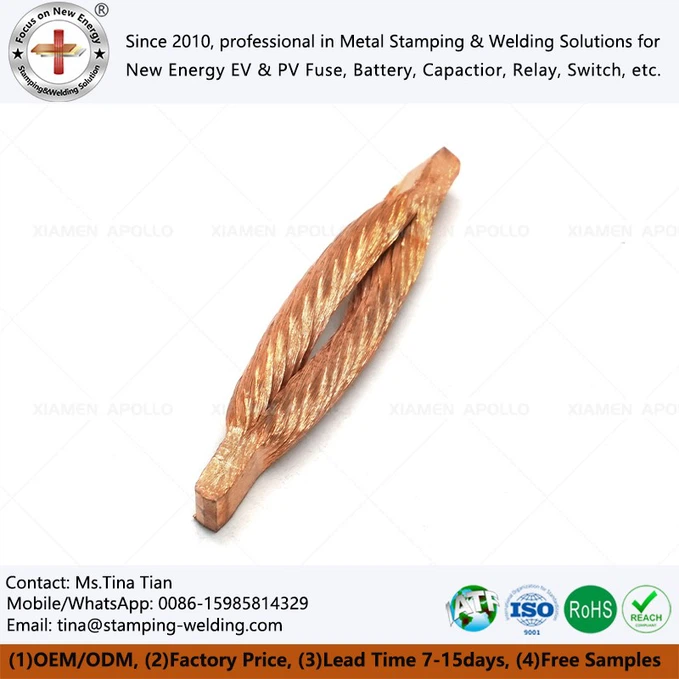 Copper Stranded Flexible Busbar Copper Stranded Flexible Busbar