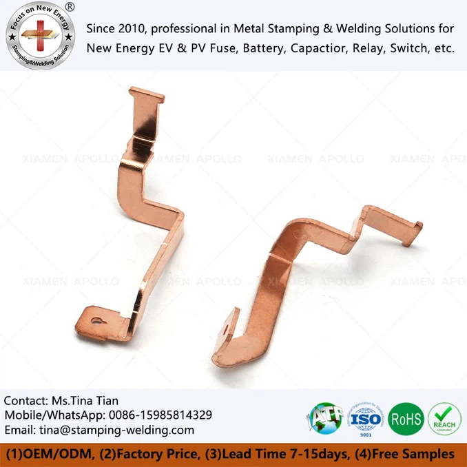 Electrical Copper Stamping Parts Electrical Copper Stamping Parts