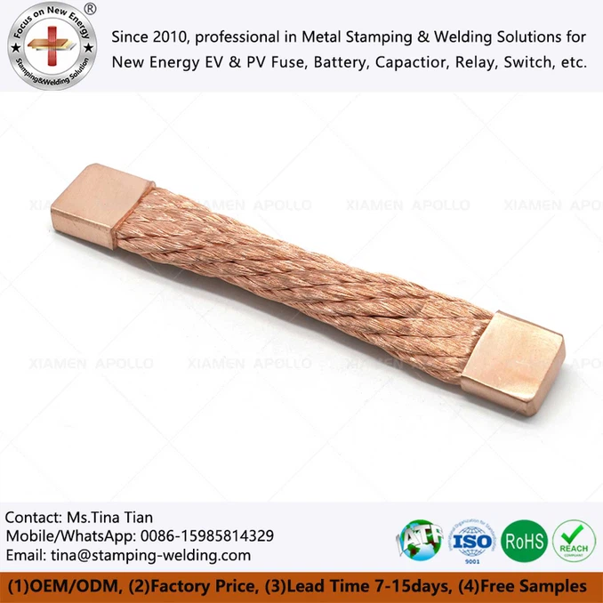Braided Wire Flexible Copper Braided Wire Flexible Copper