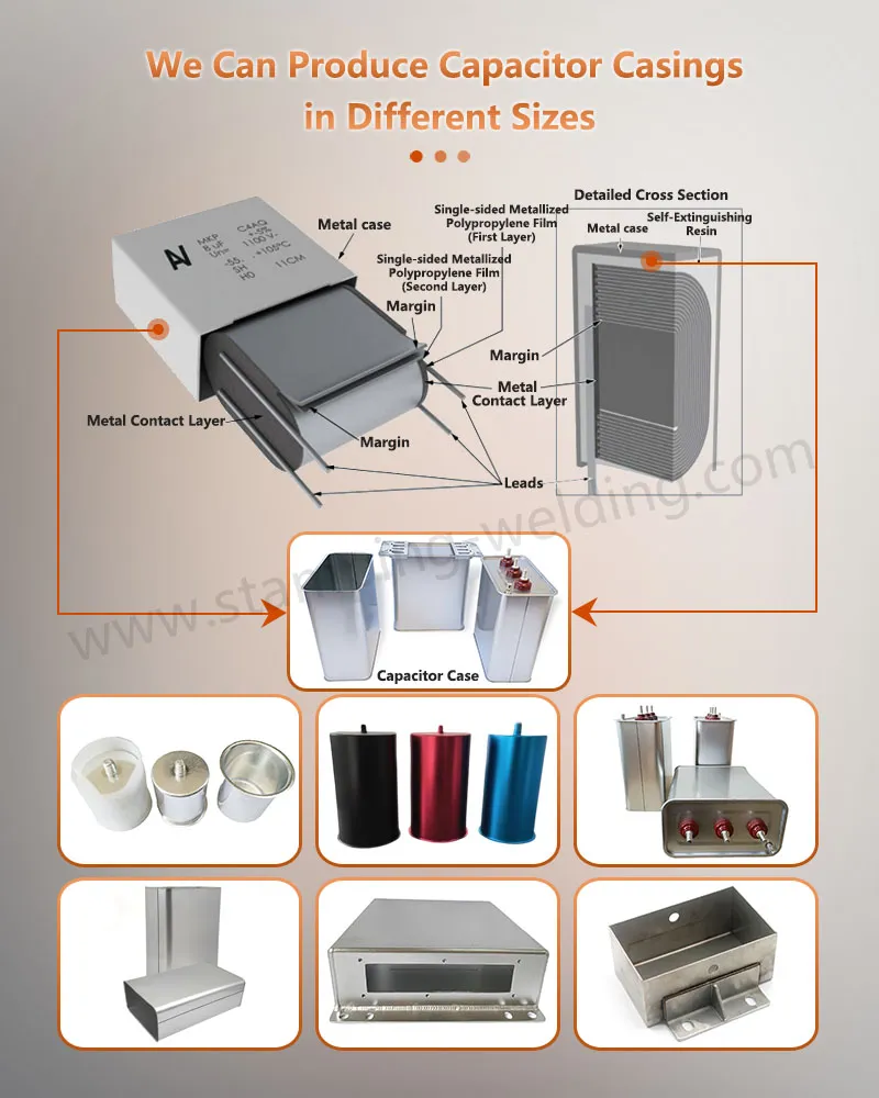 We Can Produce Power Converter Capacitor Aluminium Can in Different Sizes We Can Produce Power Converter Capacitor Aluminium Can in Different Sizes