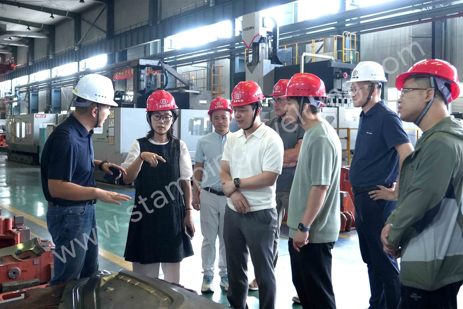 Gave and Everindus delegation inspect new energy electrical cabinet component workshop Gave and Everindus delegation inspect new energy electrical cabinet component workshop