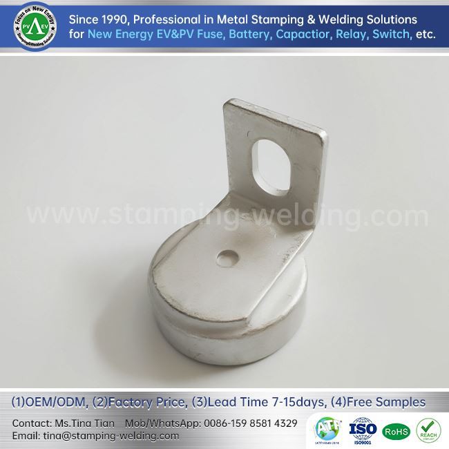 Nickel-plated Copper Cap For EV Fuse